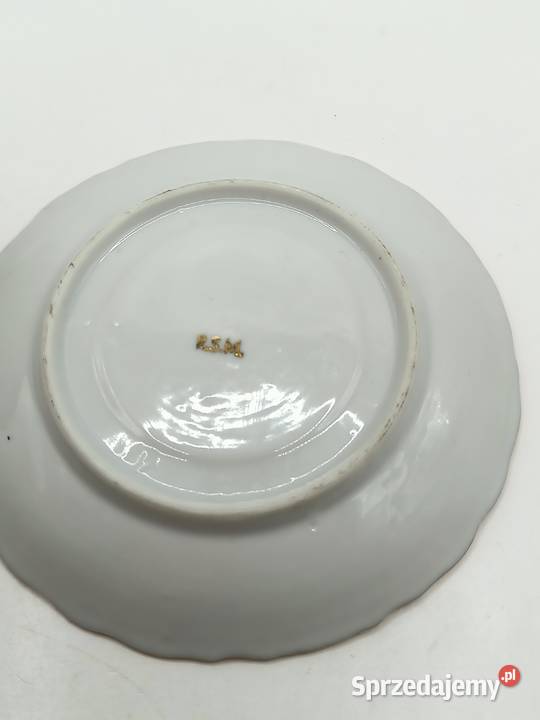 Filiżanka ze spodkiem SMarino rozsypane złotko Porcelana i szkło Zamość
