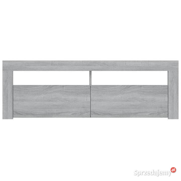 Szafka pod TV z LED szary dąb sonoma 120x35x40 Warszawa