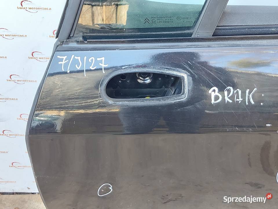 CITROEN C5 II X7 09r drzwi lewe przód 260 osobowe Drzwi Motoryzacja Kielce