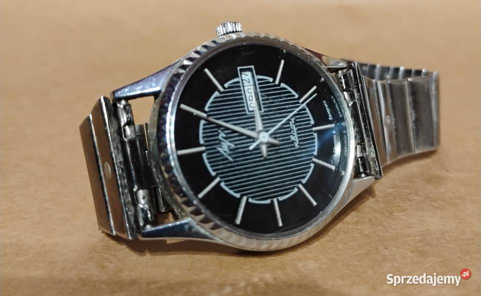 Zegarek Męski ŁUCZ QUARTZ 8 kamieni L 2356 stan