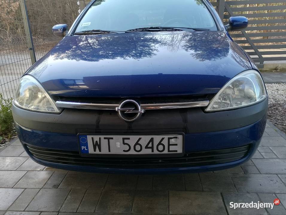 Opel Corsa C 10 benzyna 58 klima zadbany bez lakier metallic Sulejówek