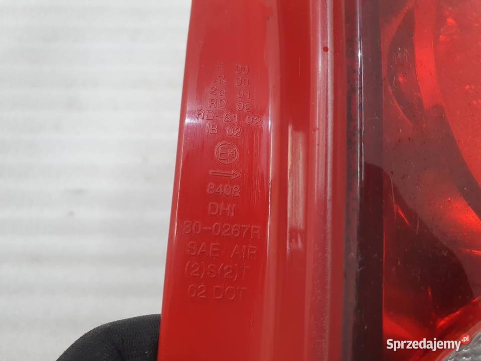 LAMPA PRAWY TYŁ DAEWOO KALOS EU 300267R sprzedam