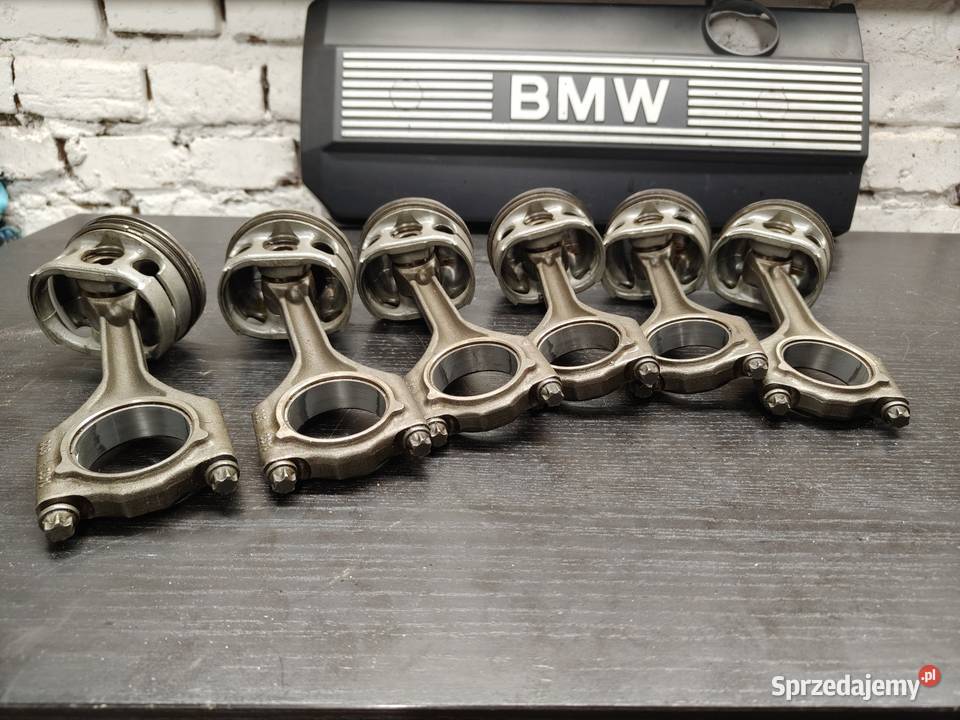 Bmw e36 e39 tłoki korby m52b20 komplet Aleksandrów Łódzki