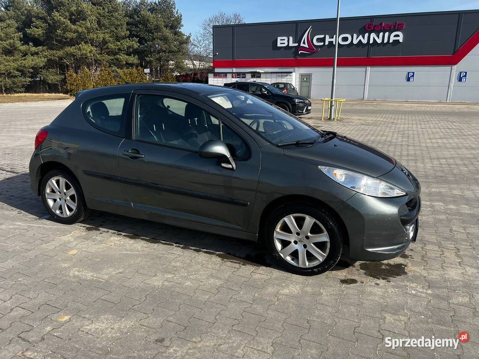 Peugeot 207 16 VTi 120 2008 Przebieg 122 3D Częstochowa