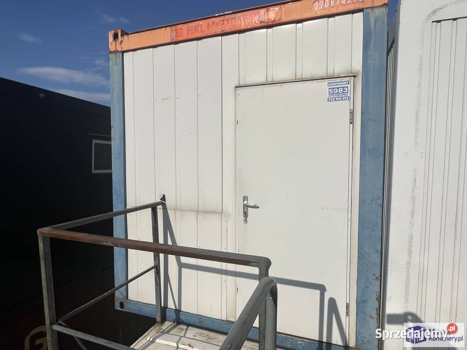 KONTENER BIUROWY SOCJALNY Magazyn Wrocław