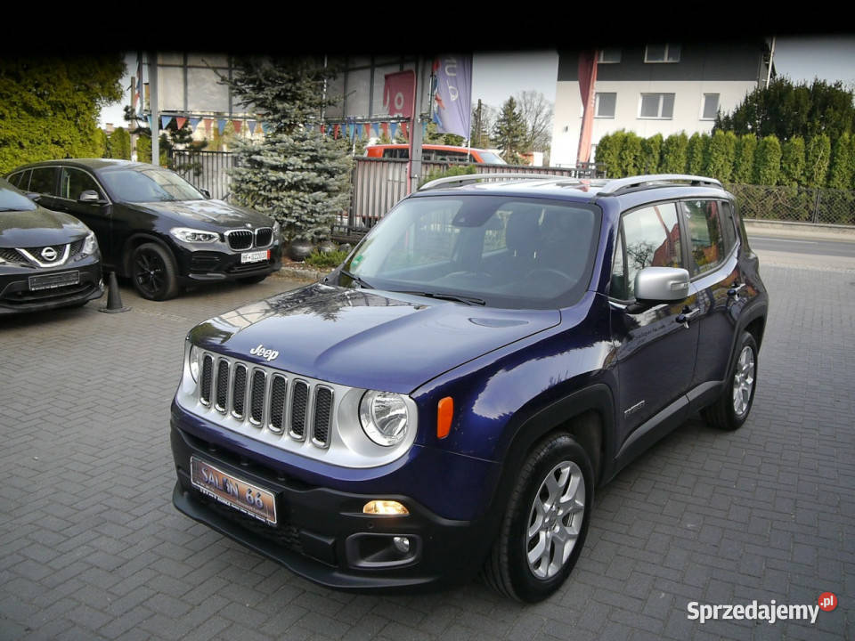 Jeep Renegade 100 Stan Idealny 100bezwypadkowy z światła przeciwmgielne Częstochowa