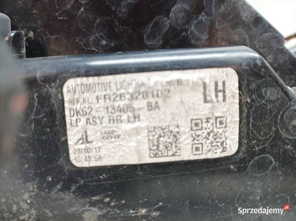 LAMPA TYŁ LEWA LED EUROPA DK6213405BQ Land Rover