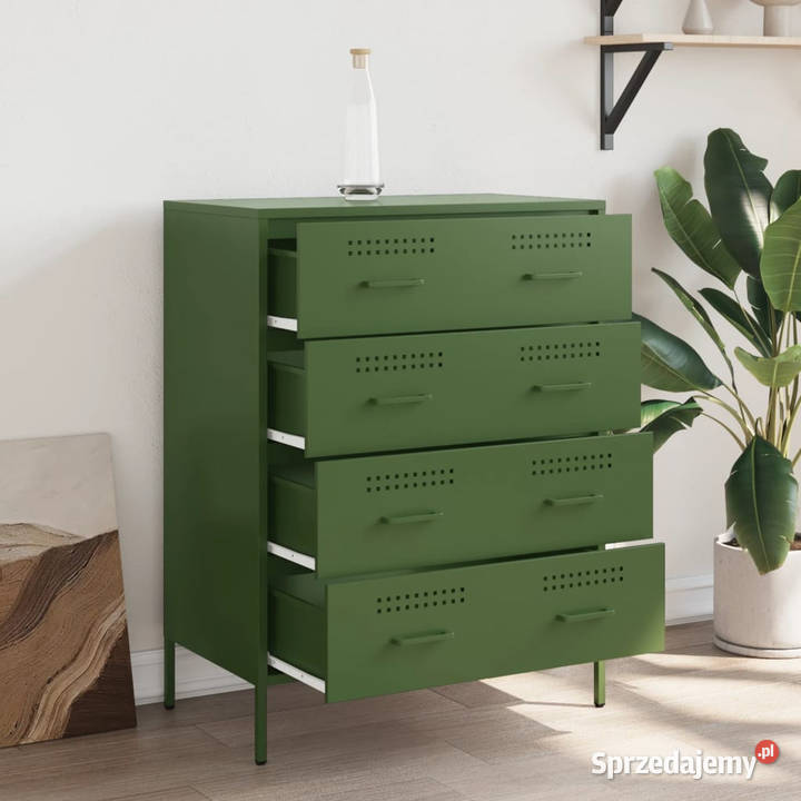 Szafka oliwkowa 68x39x89 stal WM842986 Warszawa