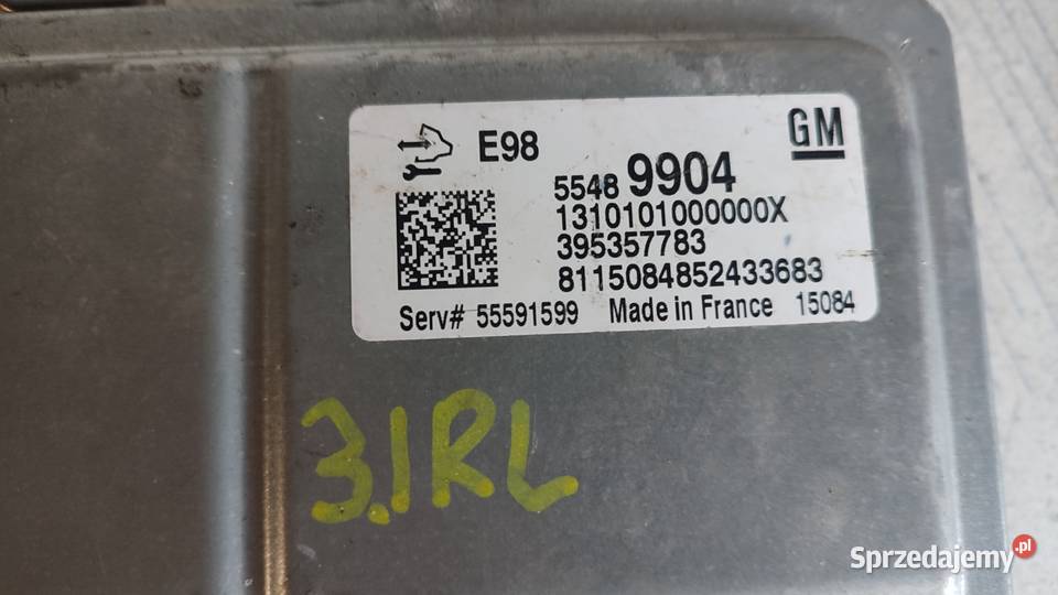 KOMPUTER STEROWNIK OPEL ZAFIRA C 55489904 Włoszczowa