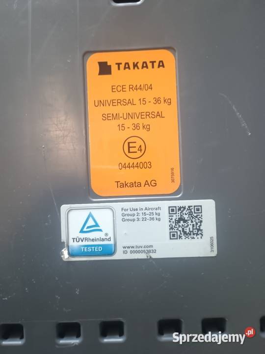 Fotelik dziecięcy do auta Gdańsk