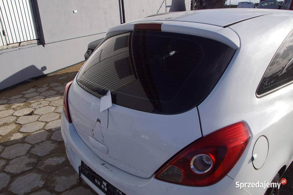 KLAPA OPEL CORSA D KLAPA SZYBA TYŁ Pozostałe Lipno