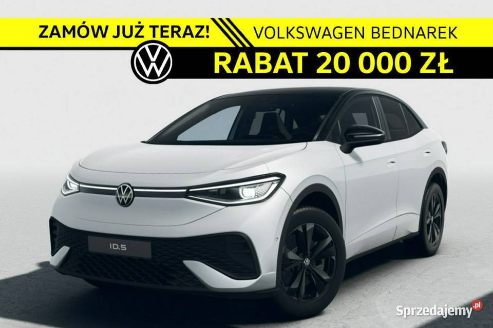 Volkswagen ID5 Style Plus 77 kWh 286 Zasięg do 286KM Łódź