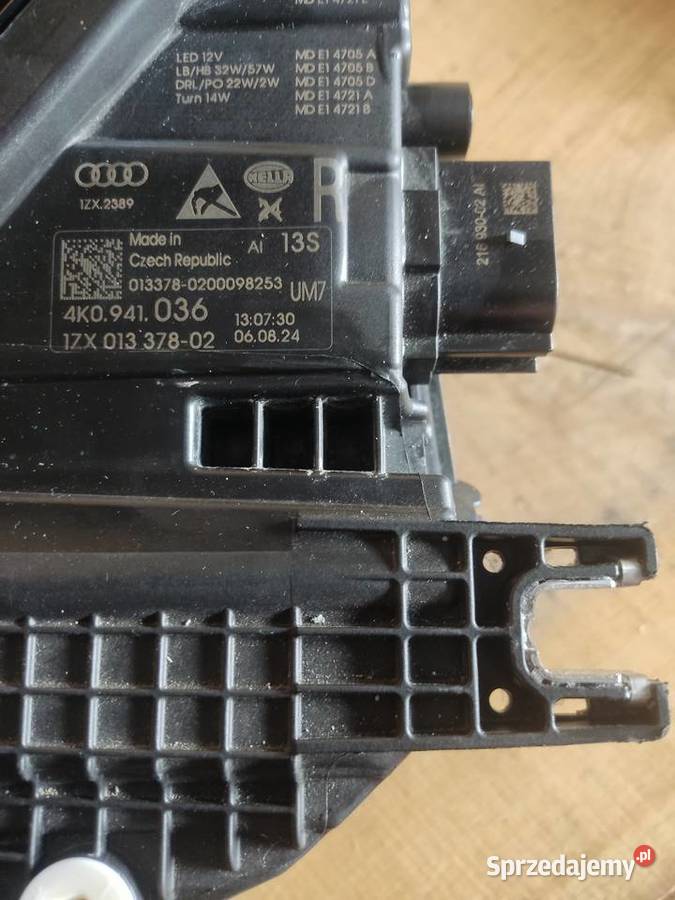 Lampa prawy przód audi A6 C8 osobowe Lampy przednie Raciborowice Górne
