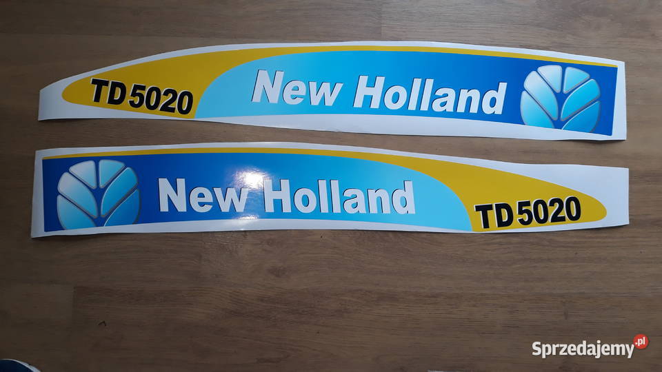 Naklejki na traktor Holland TD5020 Wola Wiewiecka