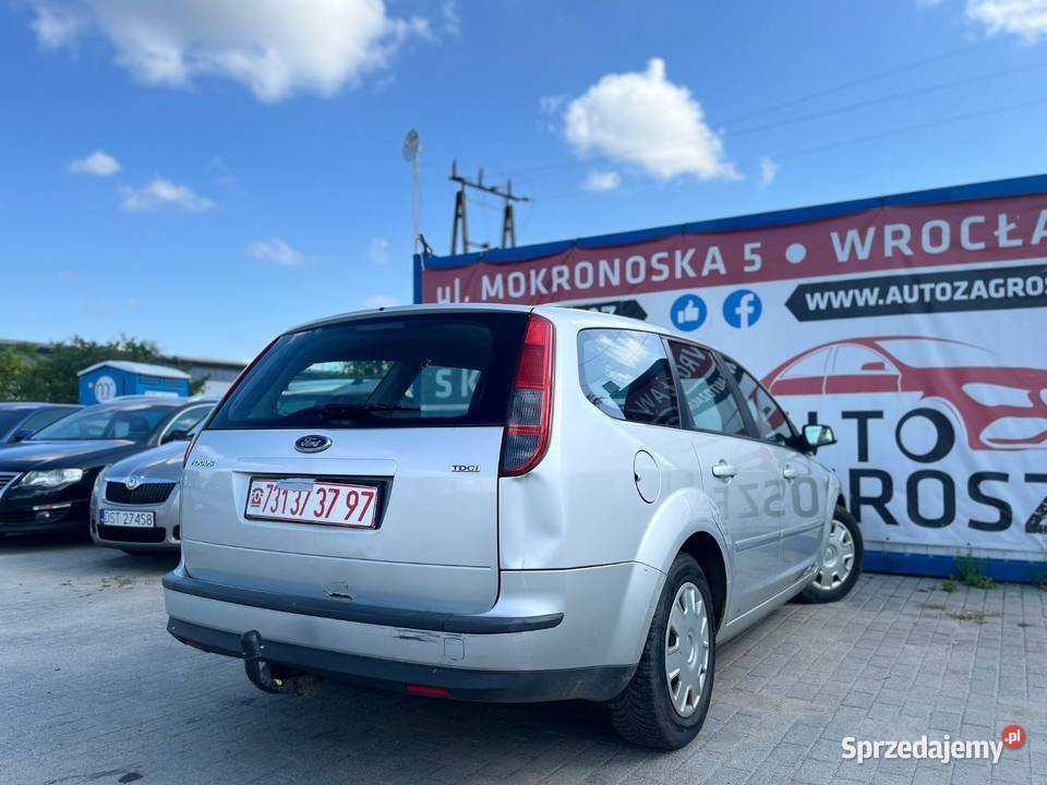 Ford Focus 16 TDCI2007KlimaDł OpłatyHAKZamiana VAT marża dolnośląskie Wrocław