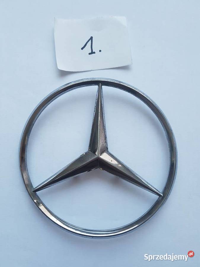 Emblemat znaczek tylnej klapy Mercedes Emblematy Gdańsk