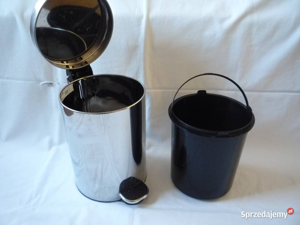 Ikea Kosz na odpady stal nierdzewna odcienie szarości Szczecin