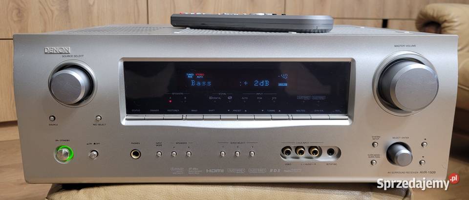 Denon AVR1509 amplituner 51 HDMI z oryginalnym sprzedam