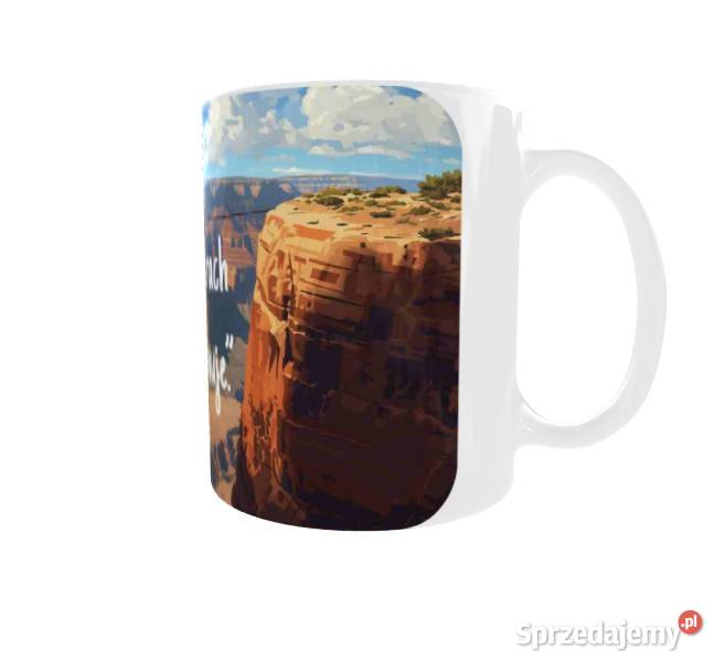 Kubek z cytatem film Zielona Mila Niech Cię Warszawa