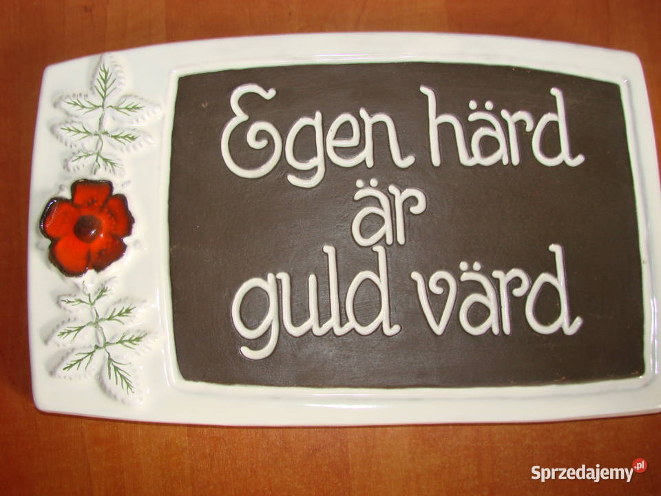 Gabriel Sweden Wszędzie dobrze ale płytka Pruszcz Gdański