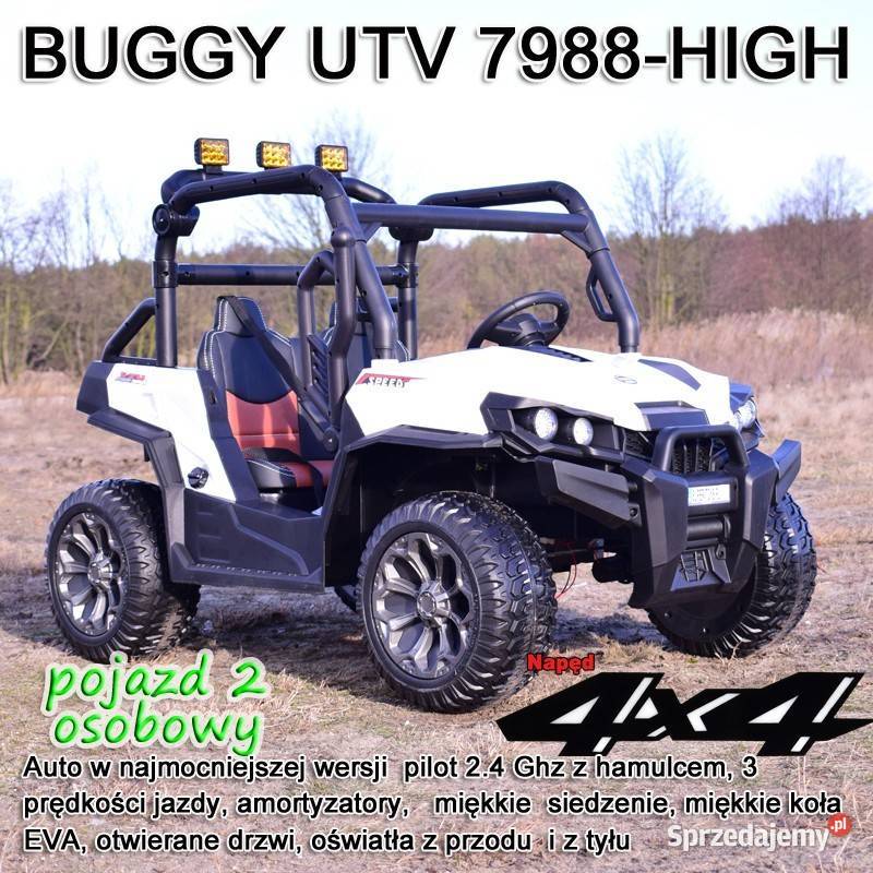 Auto samochód na akumulator MEGA BUGGY UTV 4X4 Myszków