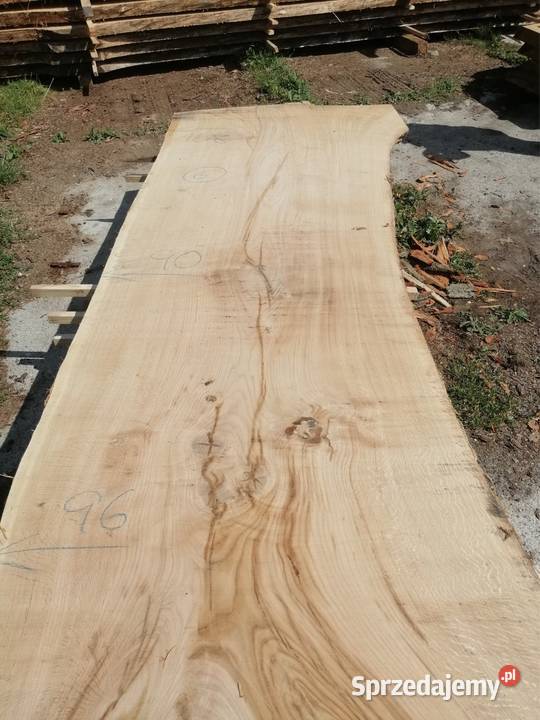 Monolit dąb 400x100x10 stół blat bale foszty mazowieckie Przysucha