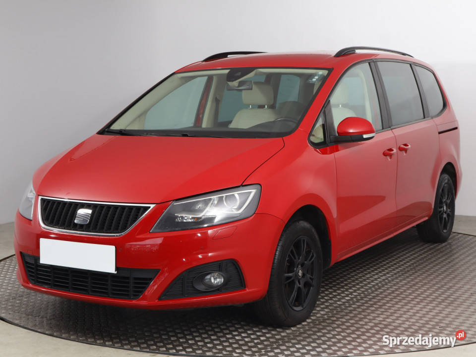 Seat Alhambra 20 TDI czerwony dolnośląskie