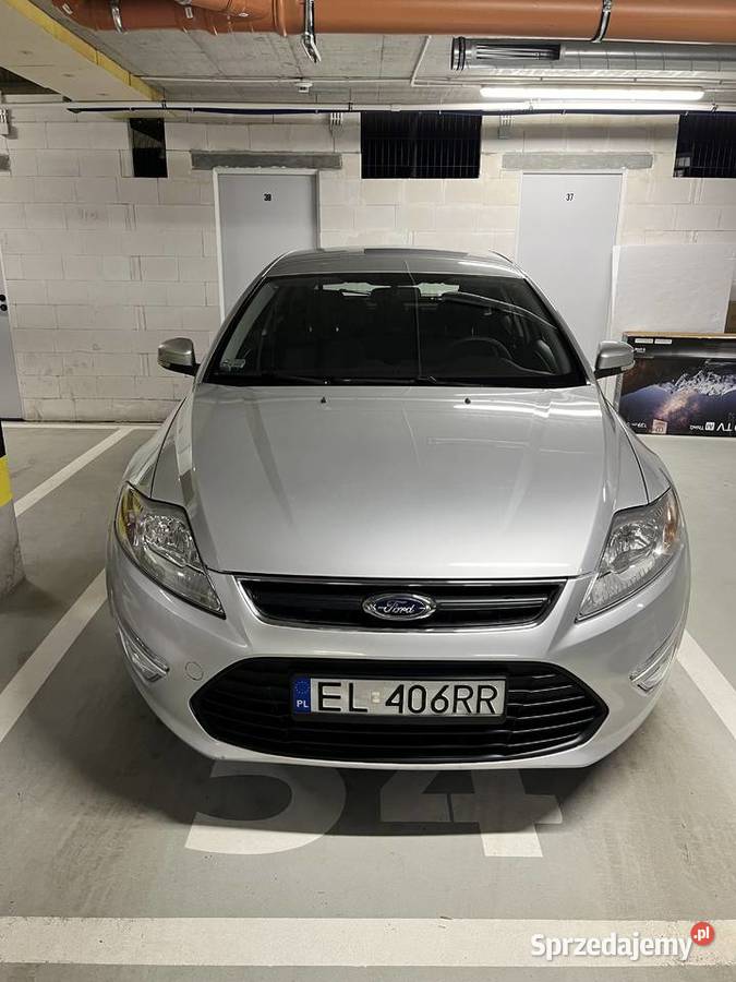 Ford Mondeo Mk4 2013 TDCi 20 salon 1 rodzina 100 srebrny Mondeo łódzkie Łódź