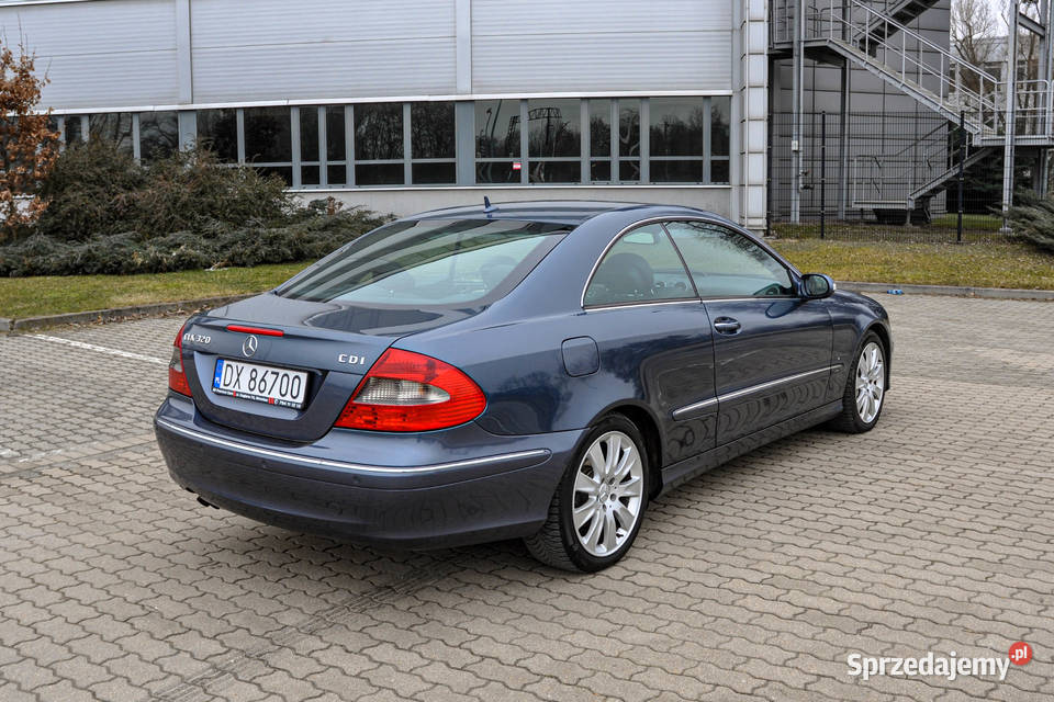 MercedesBenz CLK 30CDI 224 Automat Lift Skóry nieuszkodzony Wrocław