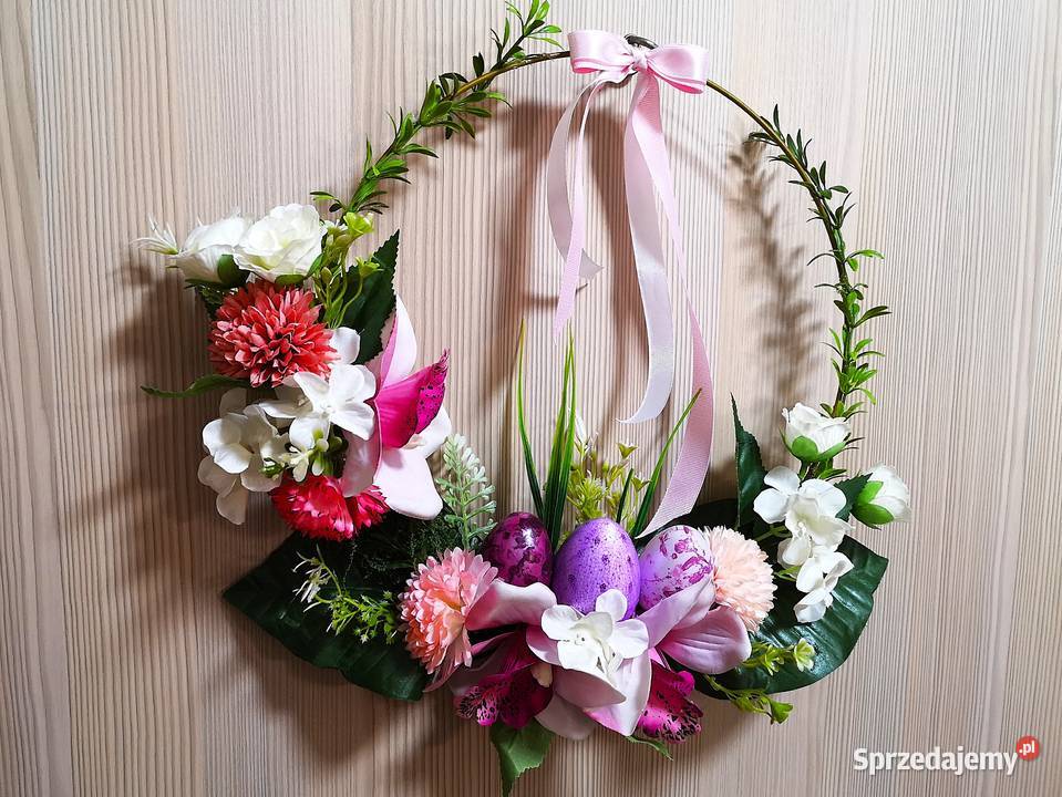 Stroik wielkanocny na kole świętokrzyskie Kielce
