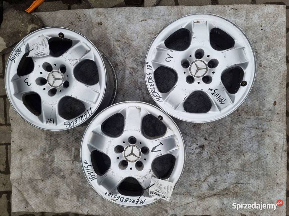 FELGA ALUMINIOWA 17 MERCEDES ML W163 8JX17H2 Lipno