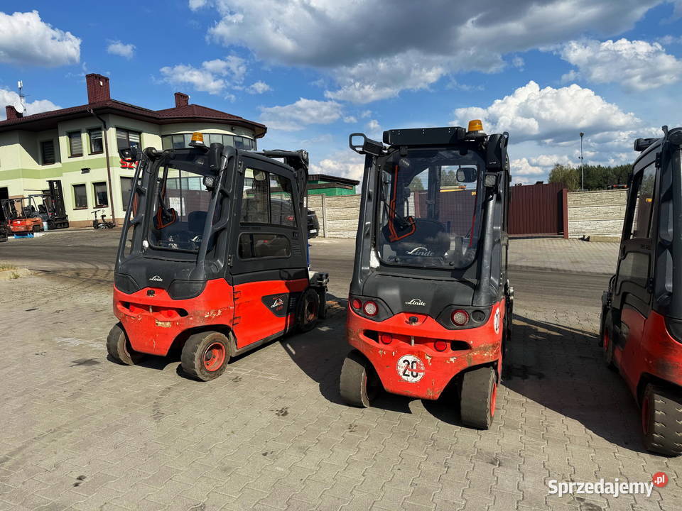 wózek widłowy LINDE E25L01 EVO kabina przesuw łódzkie Działoszyn