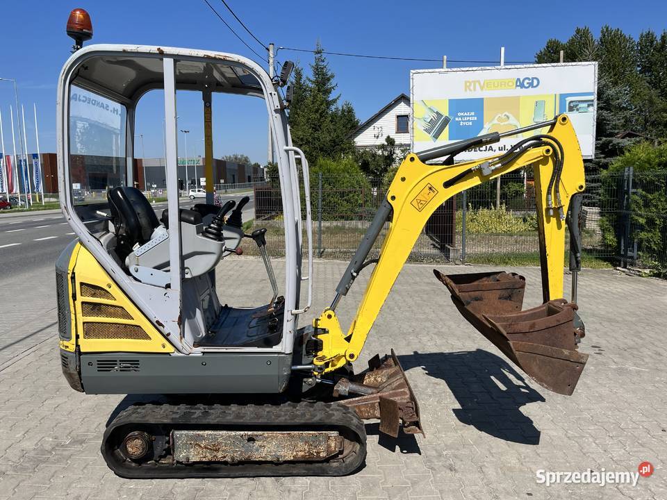 Minikoparka Wacker Neuson 1404 JCB Takeuchi CAT Rok produkcji 2013 Koparki Nowy Sącz