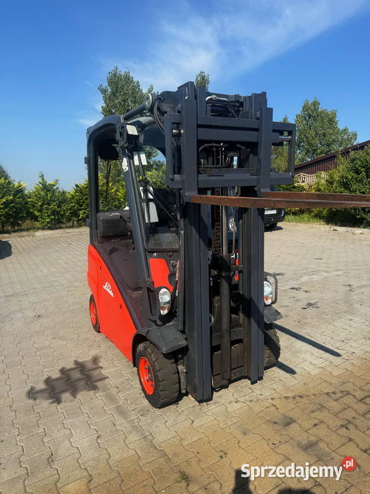 wózek widłowy LINDE H16 LPG Triplex 460m przesuw