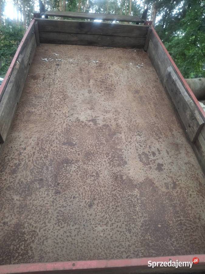 Przyczepa wywrotka 240x130 minitraktorek ciapek lubuskie Krosno Odrzańskie