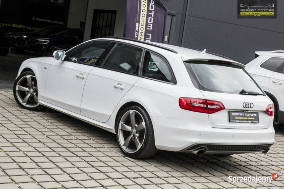 Audi A4 Avant Ledy Sline Rotory Serwis 100 biały Dębogórze