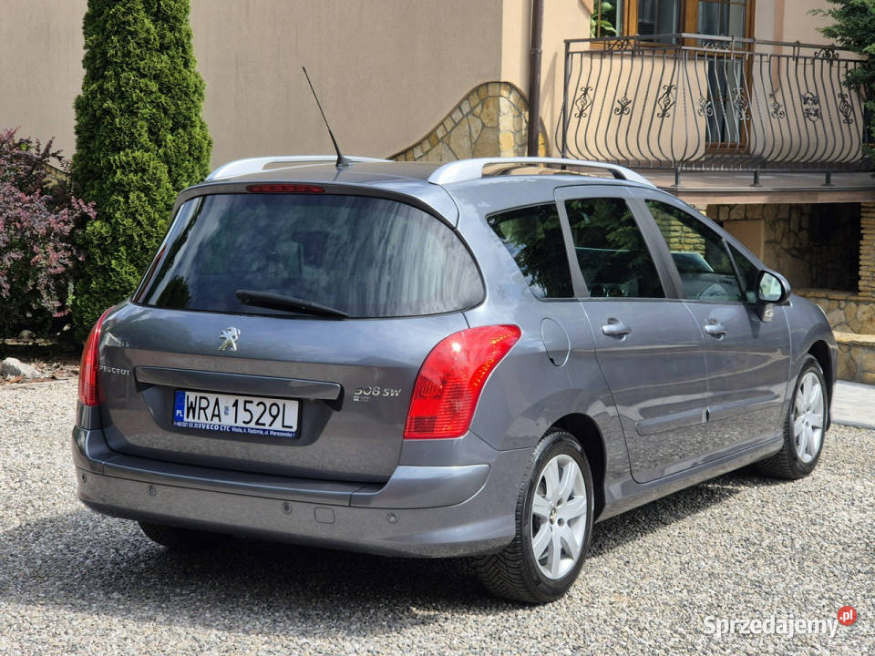 Peugeot 308 SW SW Przebieg 184 16HDI 2011r Ledy mazowieckie Radom sprzedam