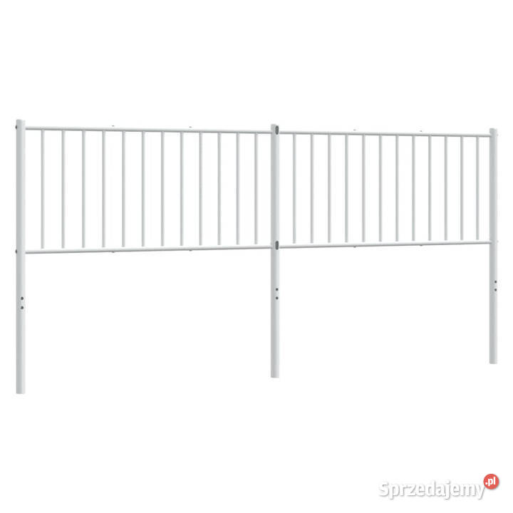 Metalowe wezgłowie białe 193 WM350968 Warszawa