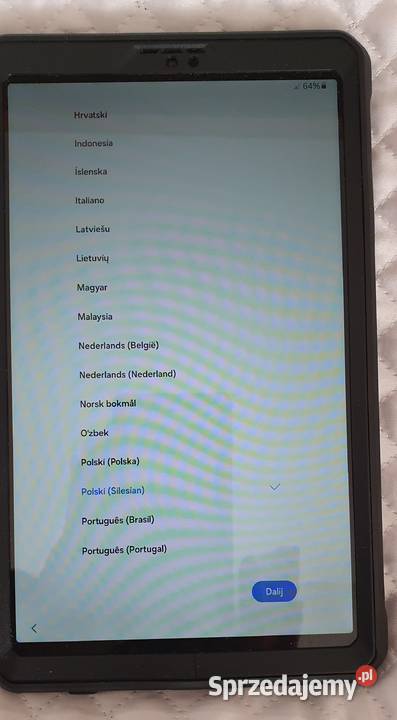 TABLET Samsung Galaxy Tab A7 Lite 4G LTE SIM w Samsung