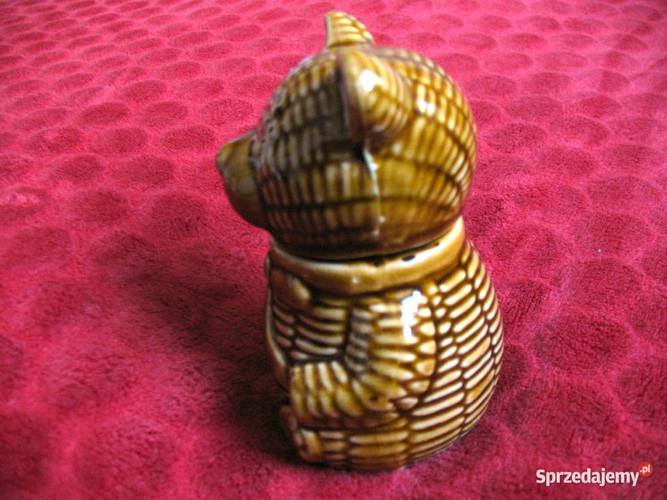 Pojemnik na miód ceramika 125 x 8 x 7 Miś Siedlce