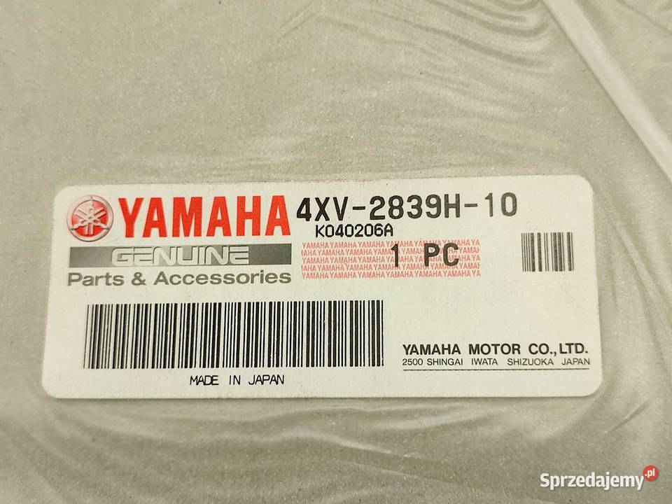 NAKLEJKA YZF NA LEWY BOCZEK YAMAHA YZFR1 BLUE sprzedam