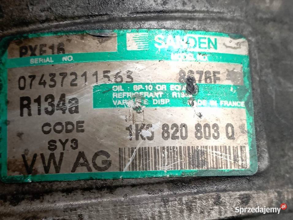 SPRĘŻARKA KLIMATYZACJI 1K0820803Q 19 TDI VW