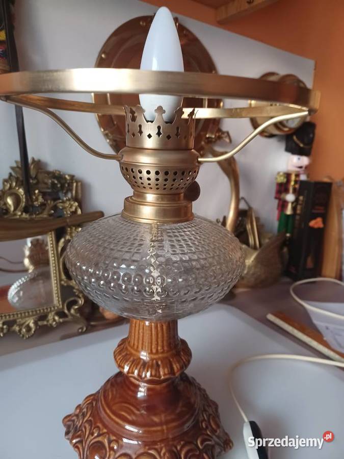 Lampa stołowa PRL Poznań sprzedam
