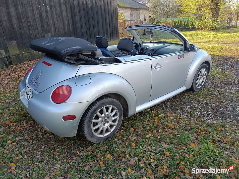 VW Beetle cabrio 20 pb automat2005r Stan Niski automatyczna łódzkie Zgierz