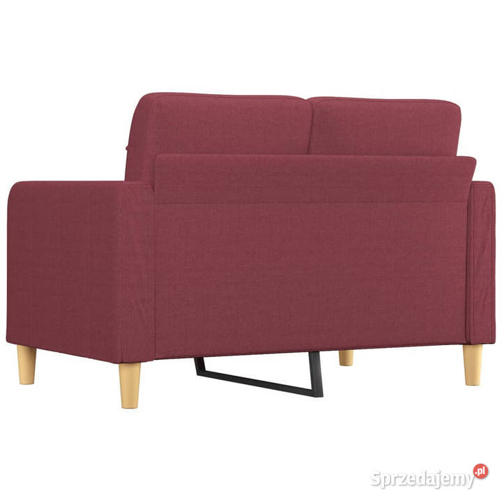 Sofa 2osobowa winna czerwień 120 tapicerowana Warszawa