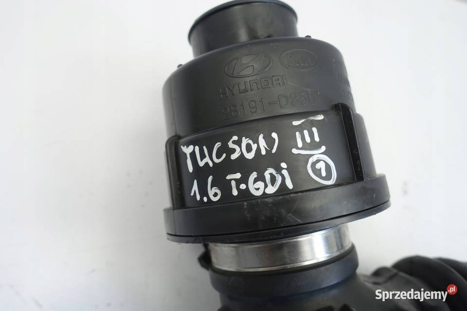 Hyundai Tucson III 15 16 TGDI REZONATOR rura osobowe