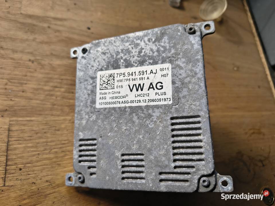 PRZETWORNICA moduł LED VW Seat Skoda 7P5941591AJ Motoryzacja Przemyśl