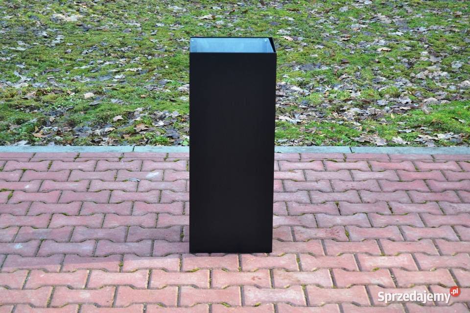 Kosz parkowy stalowy uliczny WBK02 Targowiska