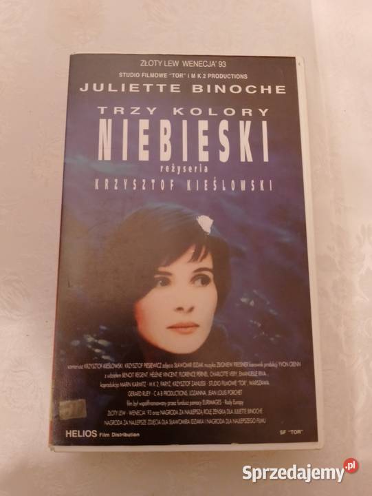 Film na kasecie VHS Trzy kolory NIEBIESKI K Filmy Oborniki sprzedam