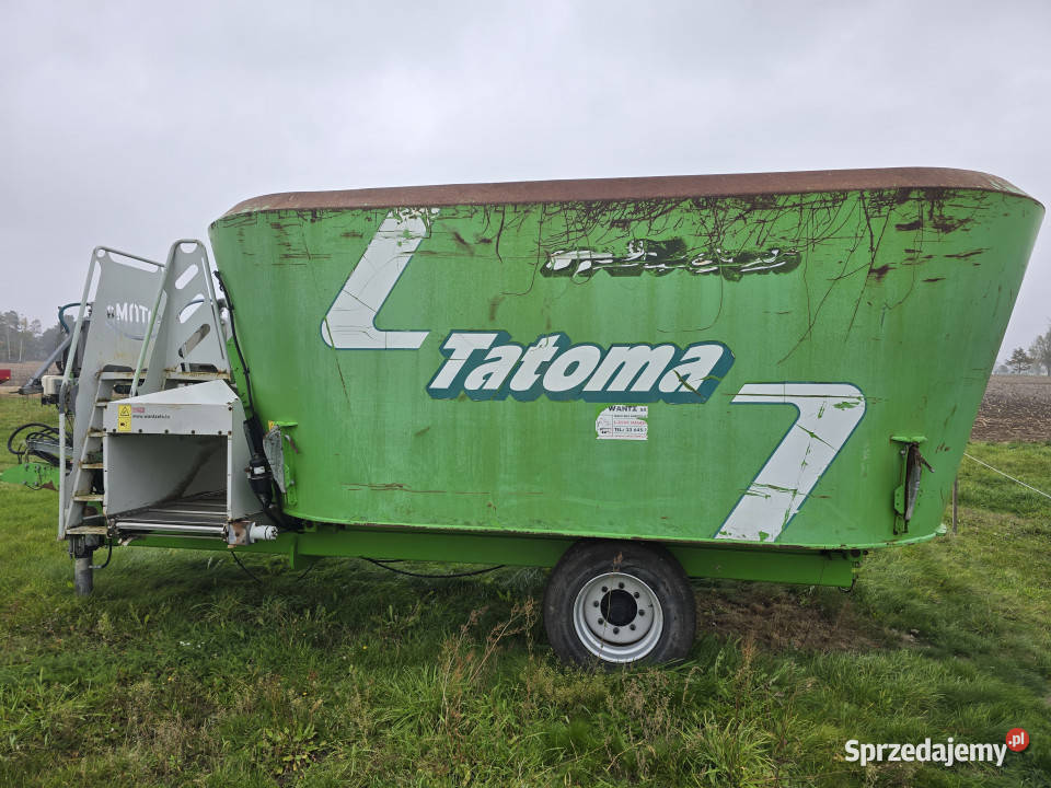 Wóz paszowy TATOMA MV20DUP 20 m3 2 stopniowa Drężewo